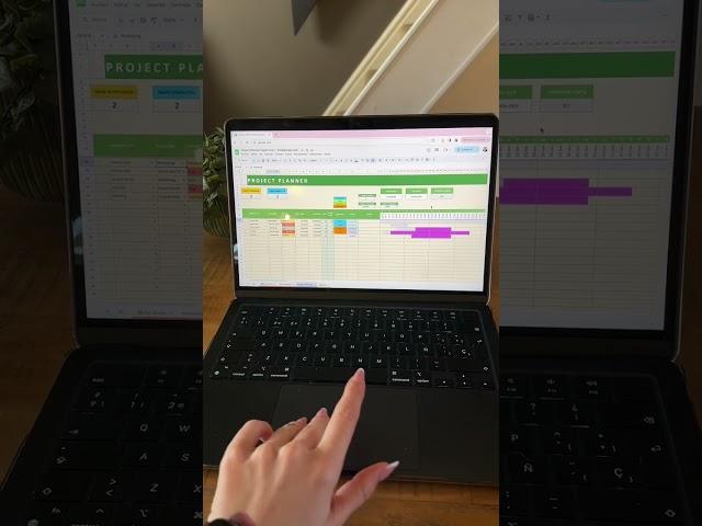 The Ultimate GANTT Chart Spreadsheet #gantt #ganttchart #projectmanagement #project