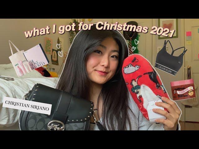 WHAT I GOT FOR CHRISTMAS 2021!/// SUA KIM