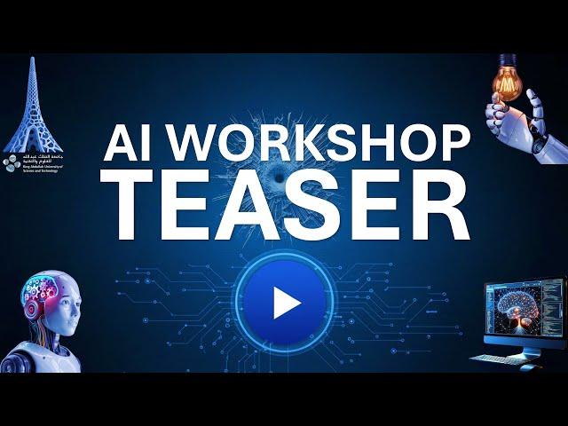 Upcoming AI Workshop | Teaser Trailer