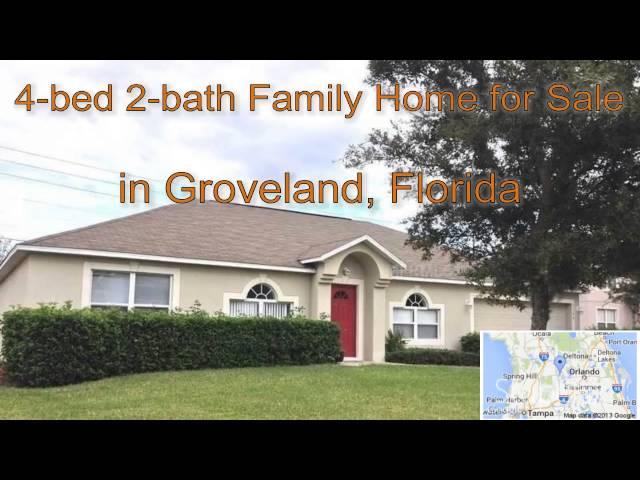 4-bed 2-bath Family Home for Sale in Groveland, Florida on florida-magic.com