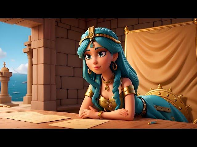 The Queen Cleopatra | Queen of Egypt | AI Animation | Pure History Clips