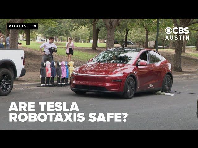Tesla to launch 'robotaxis' in Austin next week, but critics say the tech still isn't safe