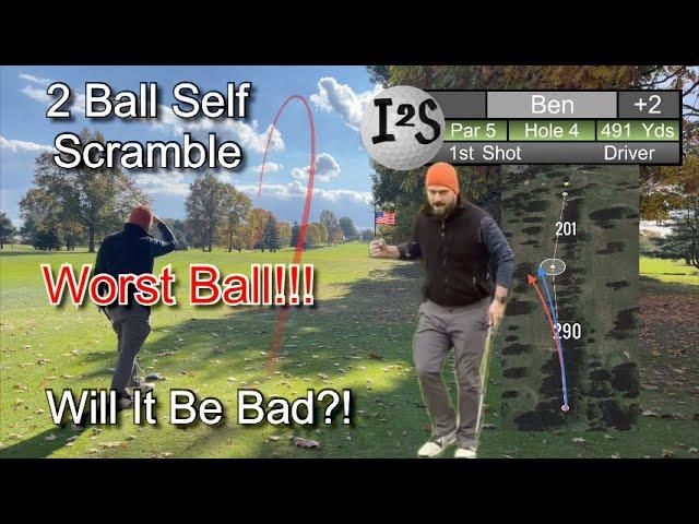 Better Than I Thought! Worst Ball, Self Scramble | Every Shot Golf Vlog