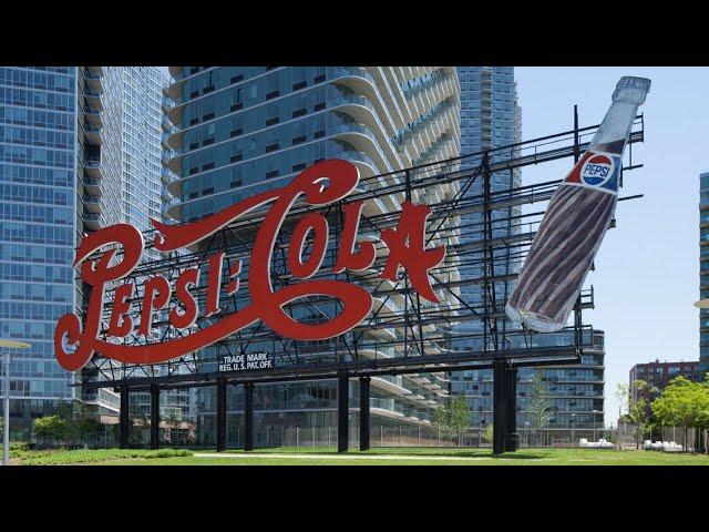 Pepsi Cola Sign  | Gantry Plaza State park | Long Island City , NY