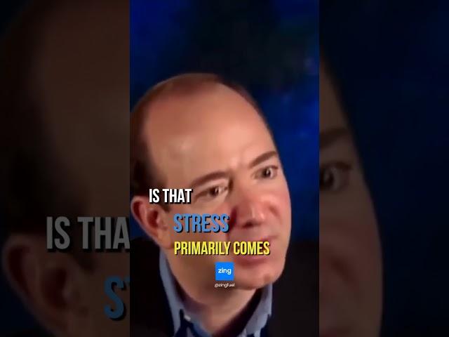 Jeff Bezos on Stress