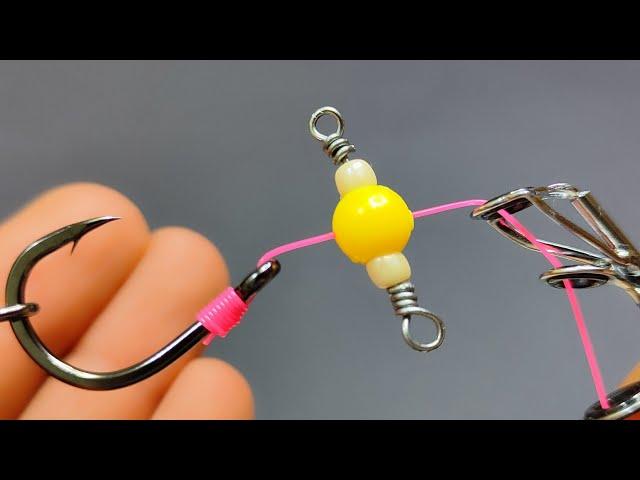 Watch this effective fishing technique // How to make professional fishing gear