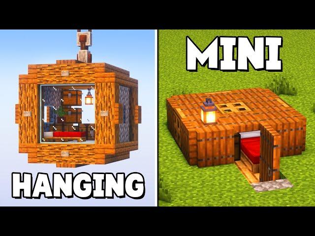 Minecraft: 3 Simple Starter Bases!