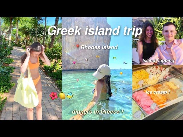 Days in my life on a Greek island | an aesthetic Pinterest summer trip!!