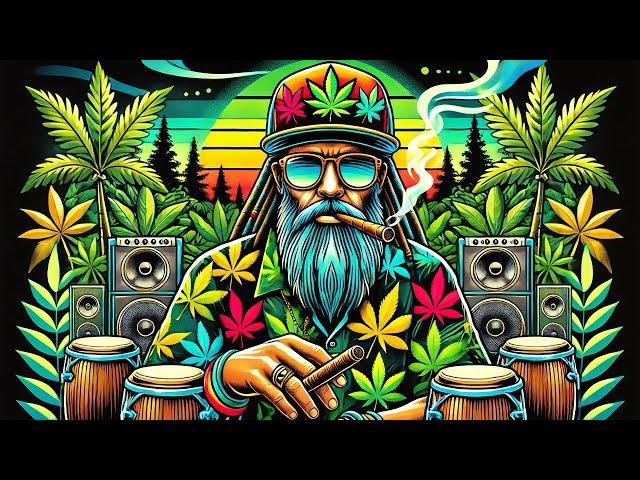 Top 10 Dub Reggae Songs Mix For Ganja Smokers Rasta Vibes in Paradise 