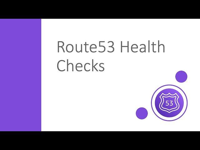 AWS Route53 - Health Check