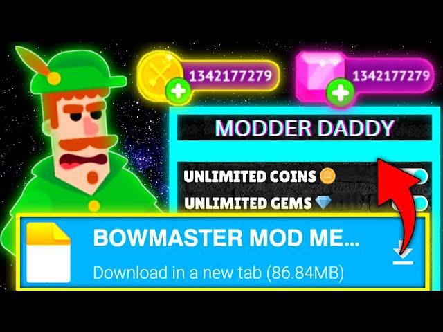 BOWMASTERS MOD APK v6.5.0 | Unlimited Money & Unlock All Characters