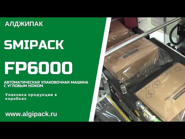 Алджипак автомат FP6000 термоупаковочная машина упаковка продукции в коробках в ПОФ пленку защитная