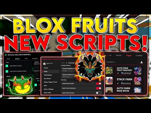 [NEW] Blox Fruits Script Hack | Auto Farm + Instant Mastery | Dragon Fruit Sniper | *NO KEY!*