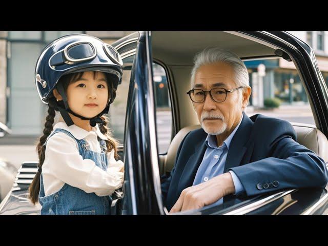 Girl assists mysterious 'old man' on the street, only to discover he's her billionaire birth father!