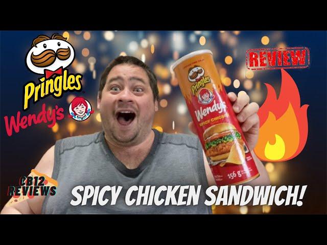  [Limited Time Only] Pringles Wendys Spicy Chicken | Food Review  August 4th 2021