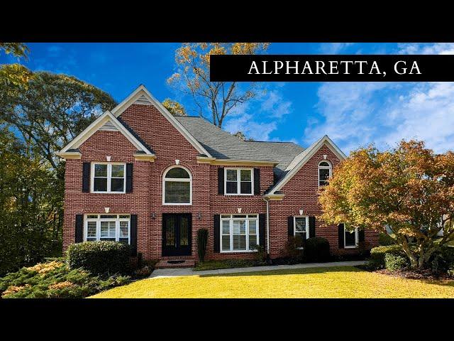 MUST SEE-  TRADITIONAL HOUSE FOR SALE IN ALPHARETTA, GA | 4 BEDROOMS