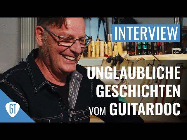 SO hören sich 37 Jahre Erfahrung an - Guitar Doc Lutz erzählt Anekdoten