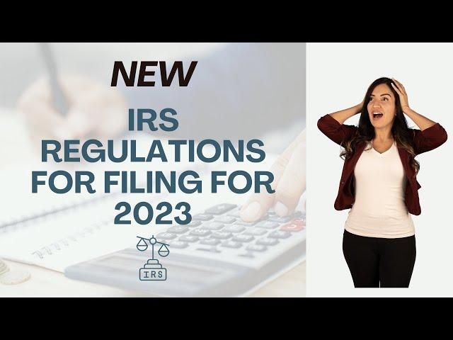 New IRS Regulations for Filing 1099s in 2023