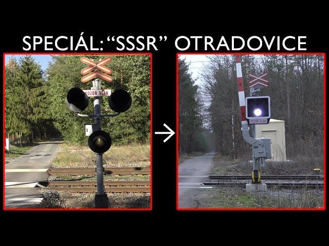 CHRISTMAS SPECIAL: Czech railroad crossing SSSR Otradovice (2013 - 2019)