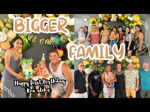 EXPATS EXTENDED FAMILY IN THE PHILIPPINES  | KOA'S FIRST BIRTHDAY