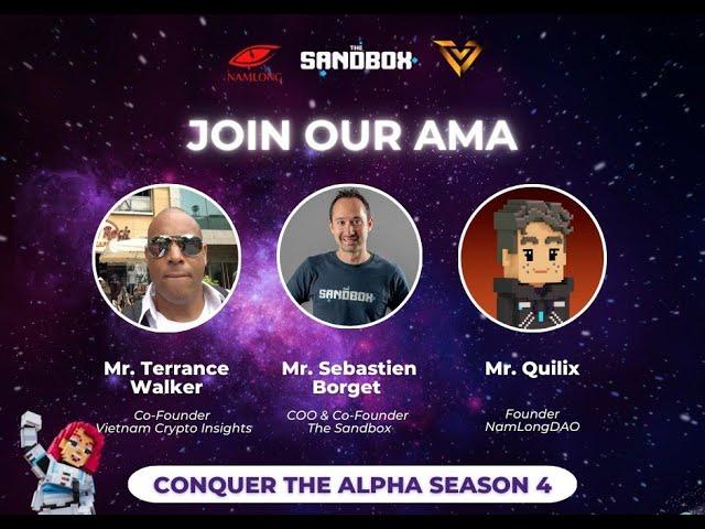 Sandbox Alpha season 4 AMA w/ co-founder and COO Sebastien Borget & SandboxVietnam  #sandbox #borget