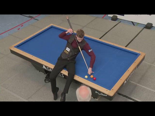 Sam van Etten vs. Willy Gerimont Billiards Champions League in Bochum