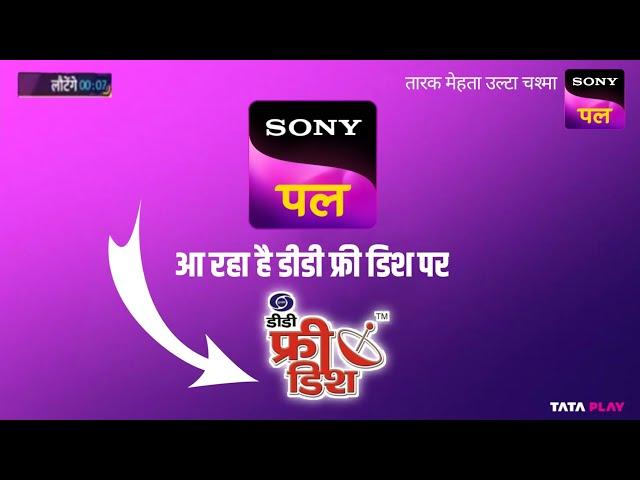  Sony Pal, Available Soon | On DD Free Dish |DD Free Dish New Update Today