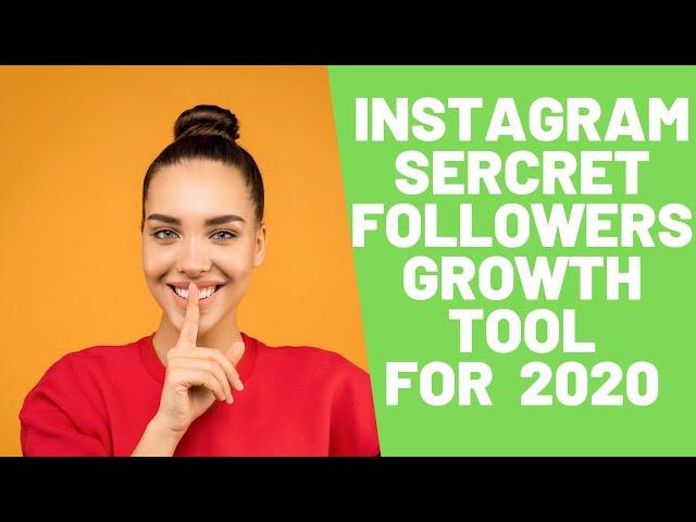 #1 Secret To Increase Real Instagram Followers And Likes Instantly In 2020  [Instant Growth]