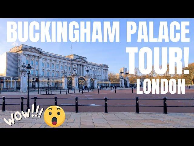 Buckingham Palace Tour - London - Home to the Royal Family - RIP Queen Elizabeth II