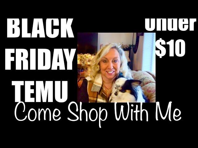 How to do Temu Shopping under $10 Black Friday Deals #temushopping @temu #temu #christmasgiftideas