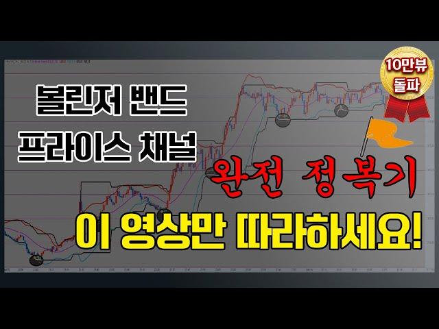 해외선물 볼린저밴드 이렇게만 세팅하시면 매일 30만원 단타 수익납니다