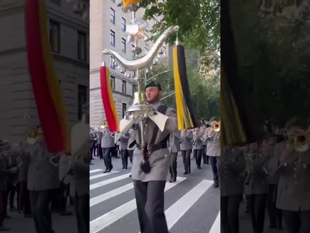 Prussia's Glory  German Army Band at Steuben Parade 2024 #army #soldier #military #parade #march