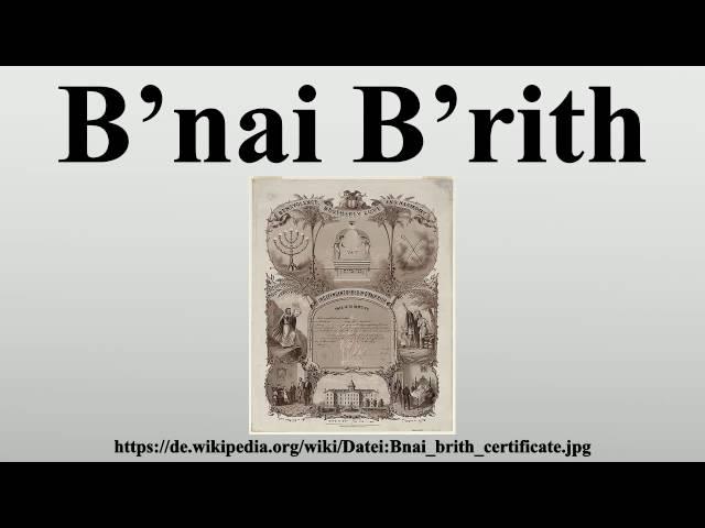 B’nai B’rith