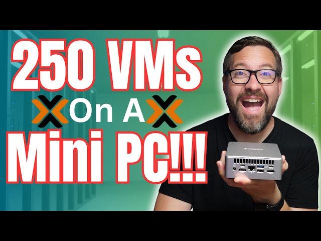 250 Virtual Machines on a Proxmox Mini PC