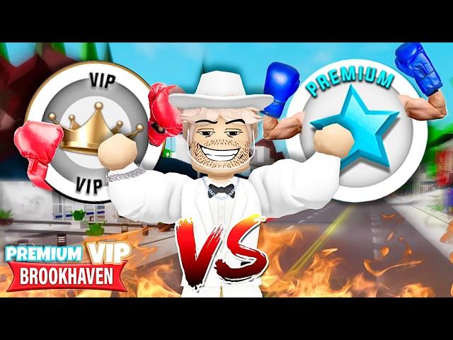 EL PASE VIP  VS EL PASE PREMIUM EN BROOKHAVEN Roblox