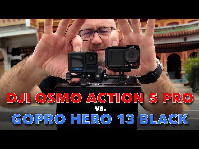 DJI Osmo Action 5 PRO vs. GoPro Hero 13 Black: Which action camera is better for me?