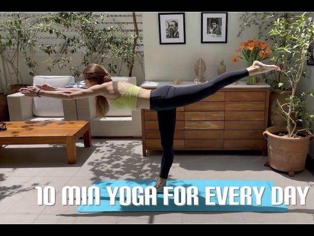 10 min Everyday Yoga️ Daily Routine for flexibility Best Yoga asanas for every Day