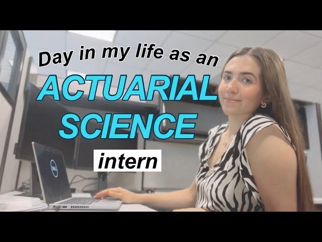 day in the life of an ACTUARIAL SCIENCE intern at AIG