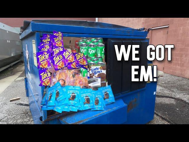 Dumpster Diving- Chocolate Almonds, Case of Sourdough Bread, Taki's, Donuts + The Critter Cam