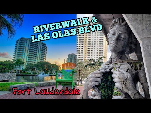 Riverwalk and Las Olas Fort Lauderdale Walking Tour 2021