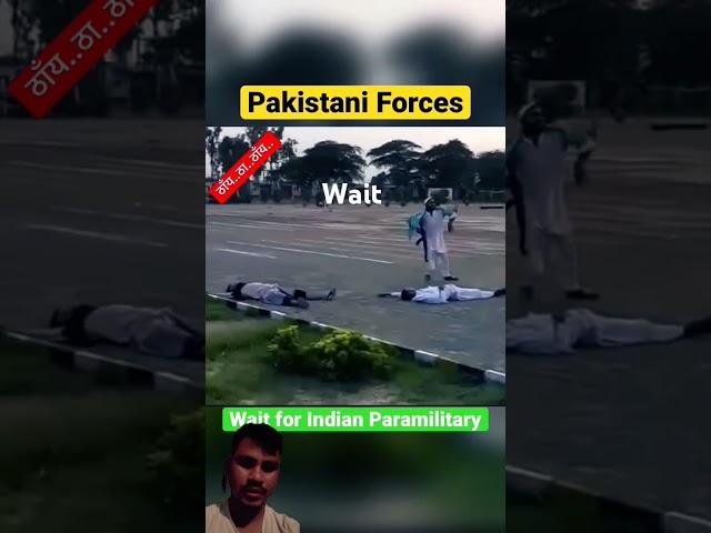 India army vs pakistan army #paramilitary force #indianarmyshortsvideo#paracommando
