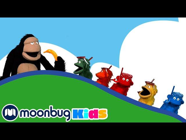 Learn | ABC 123 Moonbug Kids | Fun Cartoons | Learning Rhymes