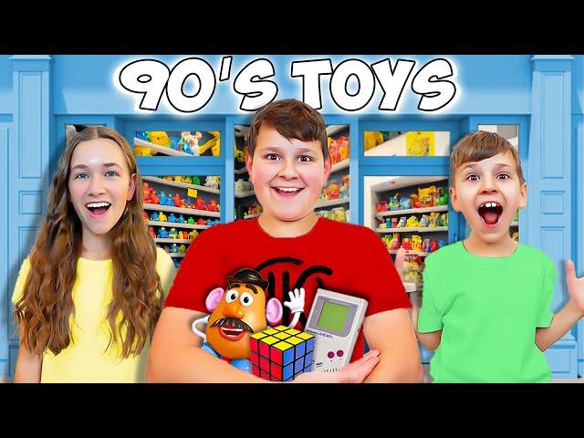 We bought our KIDS VIRAL 90's Toys!!