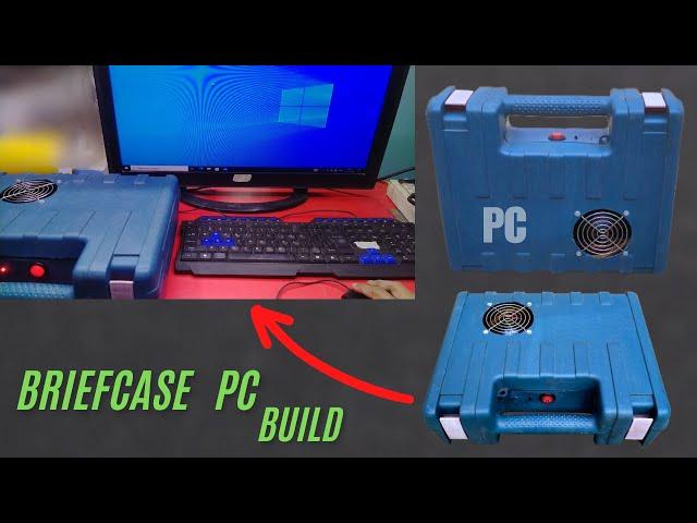 Build A Portable Briefcase PC || PC Build