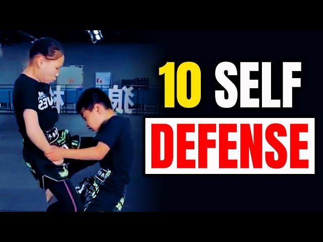 10 Amazing Self Defense Techniques| How To Protect Yourself?!