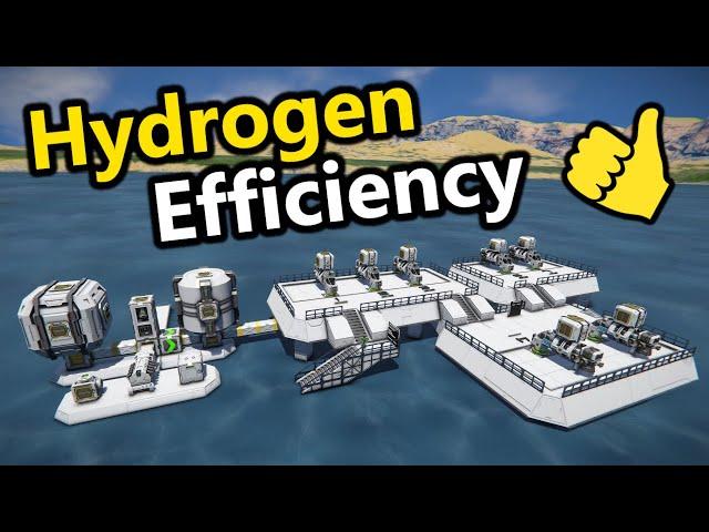 Efficient Hydrogen Liftoff Methods: Space Engineers Tutorial & Testing