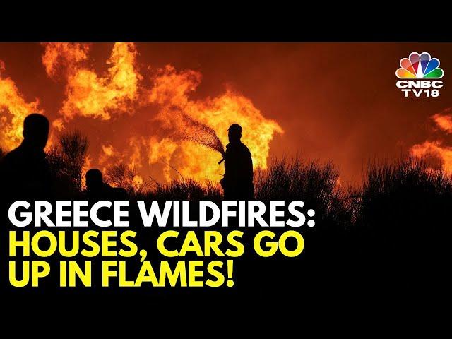 Thick Smoke Billows Over Athens | Fire Forces Evacuations At Many Locations | Greece News | N18G