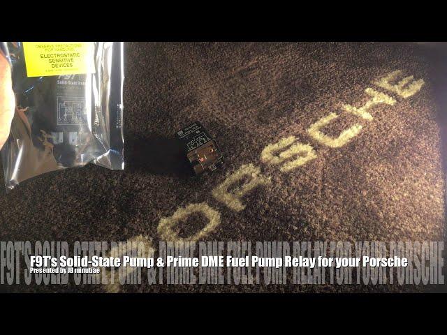 Focus 9 Technology's Solid-State DME Relay Pump-Prime for early Porsche 944 and other models