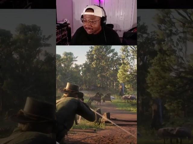 PEAK GAMEPLAY IN RED DEAD REDEMPTION 2! #shorts