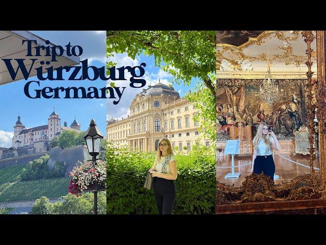 One day in Würzburg • Germany vlog | exploring the city, Würzburg Residence, Marienberg Fortress